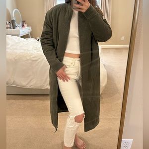 Maxi Bomber Coat